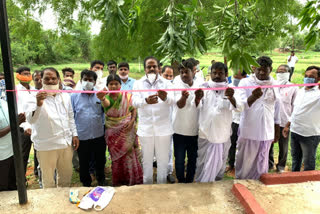 narayanakhed mla bhupal reddy inaugurated dump yards in sangareddy district