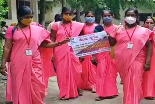 asha-workers-protest-in-yadagiri