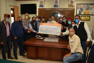 People of Kotkhai  contributed to HPSDMA Covid-19 State Disaster Response Fund