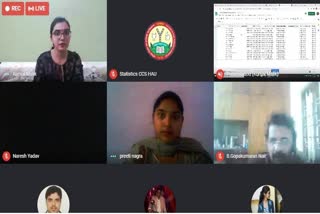 Two-day webinar concluded at Agricultural University in hisar