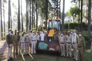 Forest Department takes action on mining mafia in Dalhousie