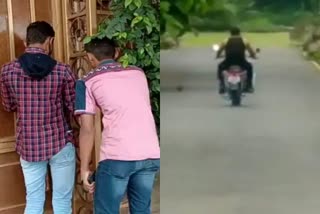 Dhoni did bike riding on his birthday in ranchi