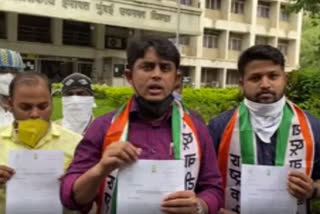 nationalist students congress agitation in mumbai
