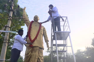 ysr birth anniversary at jammalamadugu