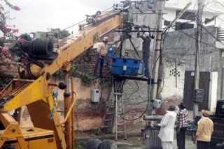 New transformer installed in ward number 9 of Gannaur