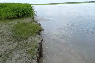 Erosion at beki river