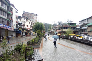 Rainfall in Manali