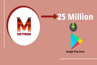 mitron reached over 25mn download on google play, tiktok clone mitron