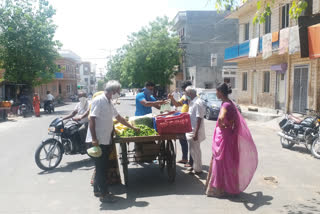 बाड़मेर में कोरोना संक्रमण, बाड़मेर में अवैध सब्जी मंडी, barmer news, Illegal vegetable market in Barmer