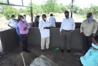 sangareddy district collector hanumantha rao inspected development works