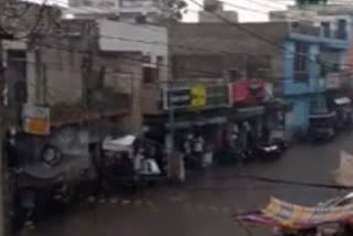 heavy rain in makrana,मकाराना में बारिश, मकाराना में बारिश का मौसम