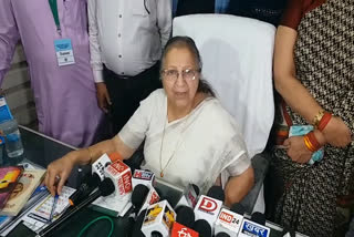 Letter goes viral written by Sumitra Mahajan to Railway Minister