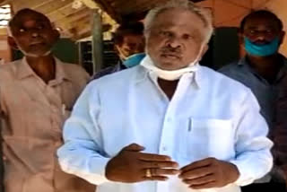 tdp leader gollapalli surya rao on house sites