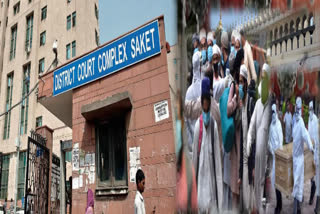 Saket court granted bail to 22 people of 21 countries involved in Tabligi Jamaat program