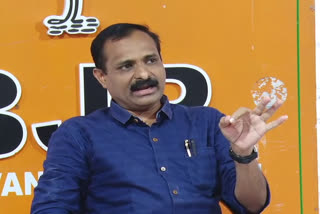 vv rajesh on sandeep nair connection with bjp  vv rajesh  gold smuggling  trivandrum bjp  വിവി രാജേഷ്  തിരുവനന്തപുരം ബിജെപി  സന്ദീപ് നായര്‍  സ്വര്‍ണക്കടത്ത്