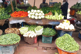 Vegetable prices hight aftre rain in barnala