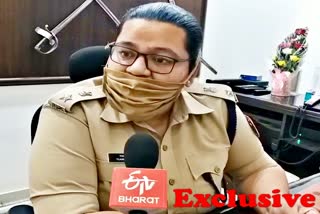 alwar news  exclusive news  crime in alwar  alwar sp tejaswini gautam  क्राइम की नगरी  तेजस्विनी गौतम से खास बातचीत