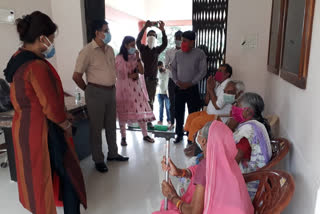 Collector reached old age home