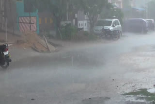 Light to moderate rains in chhattisgarh