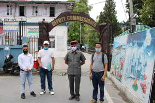 Scheduled Castes submitted memorandum to DC  regarding demands in chamba