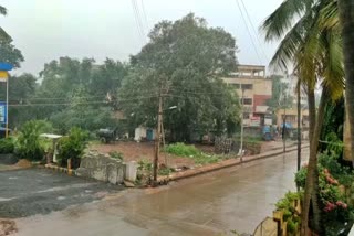 Heavy rain in Hubli- Dharwad