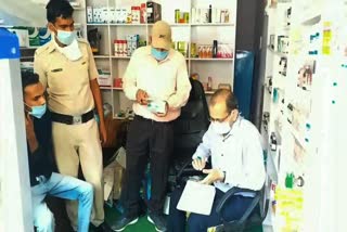 Palwal police has raided and seized illegal drugs