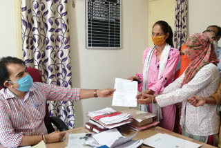 पटवार संघ ने सौंपा ज्ञापन,  Patwar union submitted memorandum