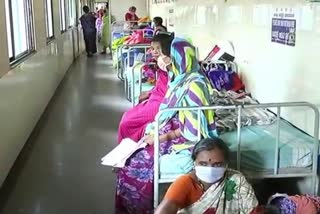 Bed Problem in Dharwad District hospital