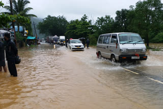 Heavy rainfall at Karavara