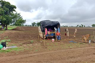 soldier quarantined in his farm