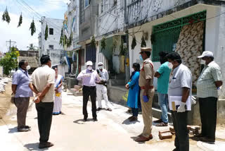 srikakulam district colletor nivas on corona