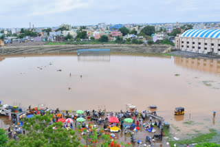 BR stadium floated with water due to rain