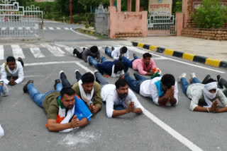 NSUI, demand of promote students, अजमेर न्यूज़