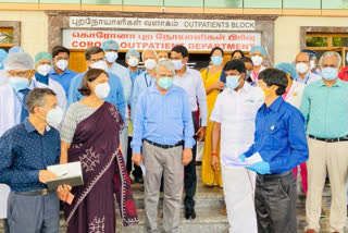 Central team visits COVID-19 facilities in Tamil Nadu