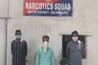 south delhi police narcotics team arrested smack smuggler