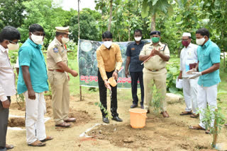 collector narayana reddy haritha haram program in nizamabad district jail