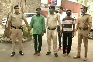 chandigarh crime branch police arrested four members of bawariya gang