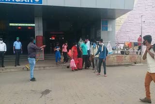 Passengers from come from Bihar sent to quarantine center in jamshedpur