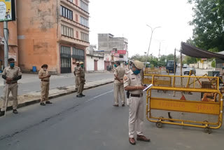 Jaipur News, Curfew in Jaipur, पुलिस कर्फ्यू