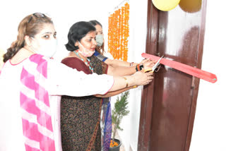 Police Family Welfare Society inaugurates sewing center at Narela