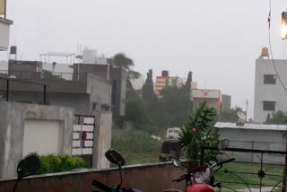 continuously 2nd day rain in solapur