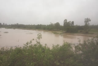 heavy rain in kuppam constituency and lakes are filling with water
