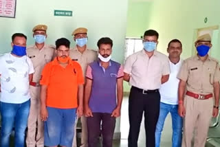 Bhilwara news, smugglers arrested, Bhilwara police