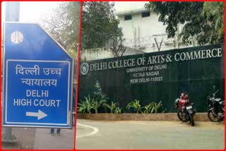 Delhi High Court refused to stay order for overnight removal of Principal of Delhi College of Art and Commerce