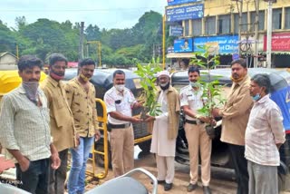 traffic-police-planted-tree-for-birthday