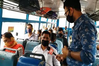 People do not consider themselves safe while traveling in buses