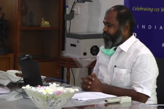 minister udayakumar video conference meeting