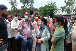 Farmers demonstrated