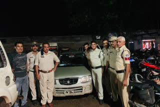 Police caught a car full of illegal liquor