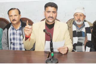 All J&K Panchayat Conference President Anil Sharma demands security for panchs and sarpanchs